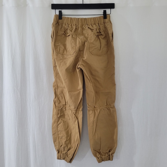 Free People Button Front Joggers in Tan & Brown Women's Size XS - Picture 2 of 3